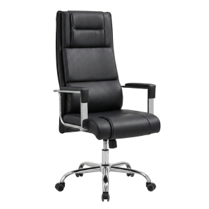 Three Part Boss Chair- Black