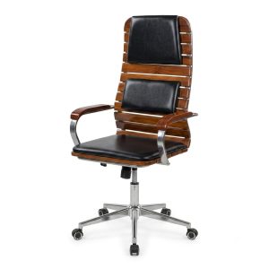 Shegun Primium Executive - Black+Wood Colour